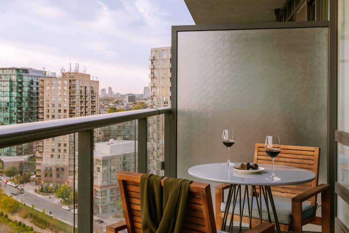 Studio Apartment, 1 King, Balcony at Nester Finn Liberty Village